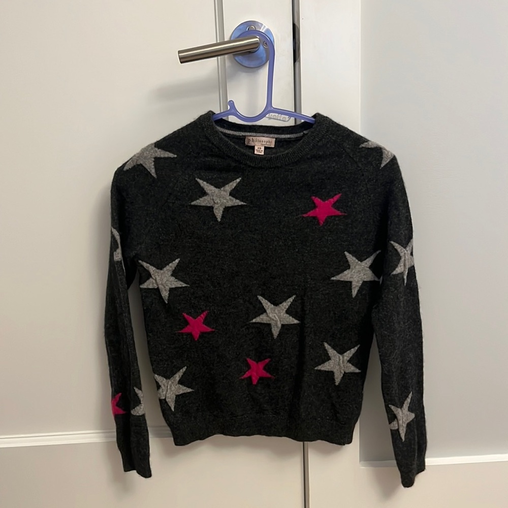 Philosophy cashmere sweater size xs